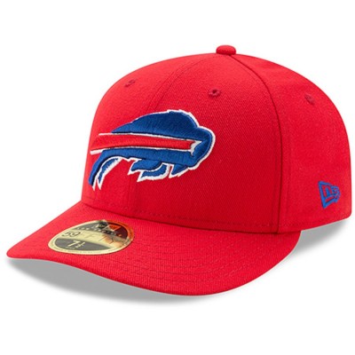 Men's Buffalo Bills New Era Red Omaha Low Profile 59FIFTY Structured Hat 2533843